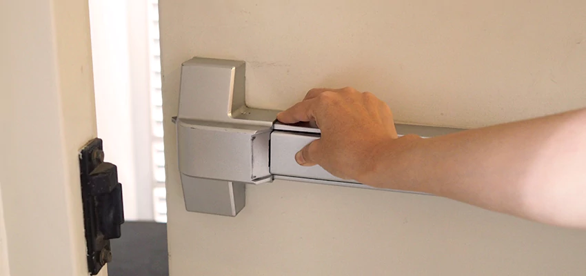 Roller Gate Panic Bar Installation in Hanford, California